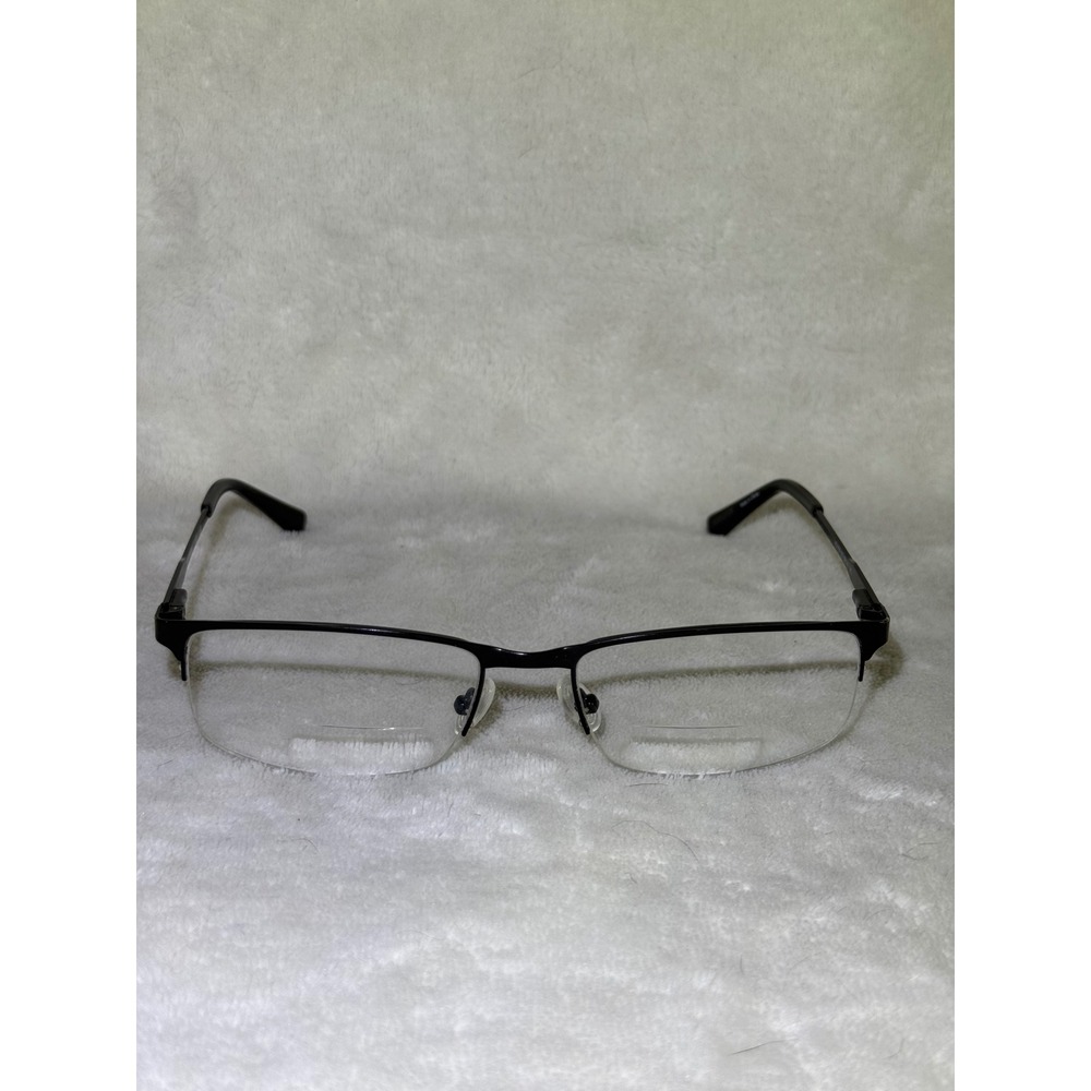 Harley-Davidson Eyeglasses Mens 56-18-145 Black Semi-Rimless HD0759 002
